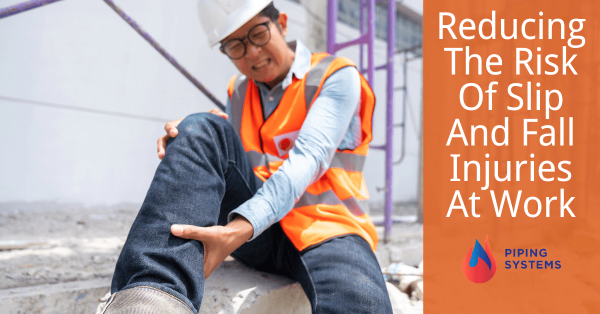 Reducing The Risk Of Slip And Fall Injuries At Work